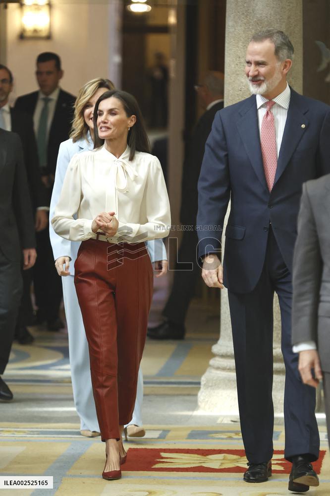 Royals At National Sports Awards - Madrid