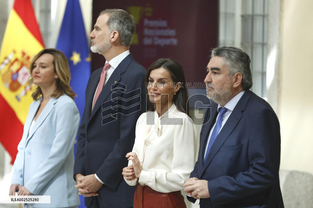 Royals At National Sports Awards - Madrid