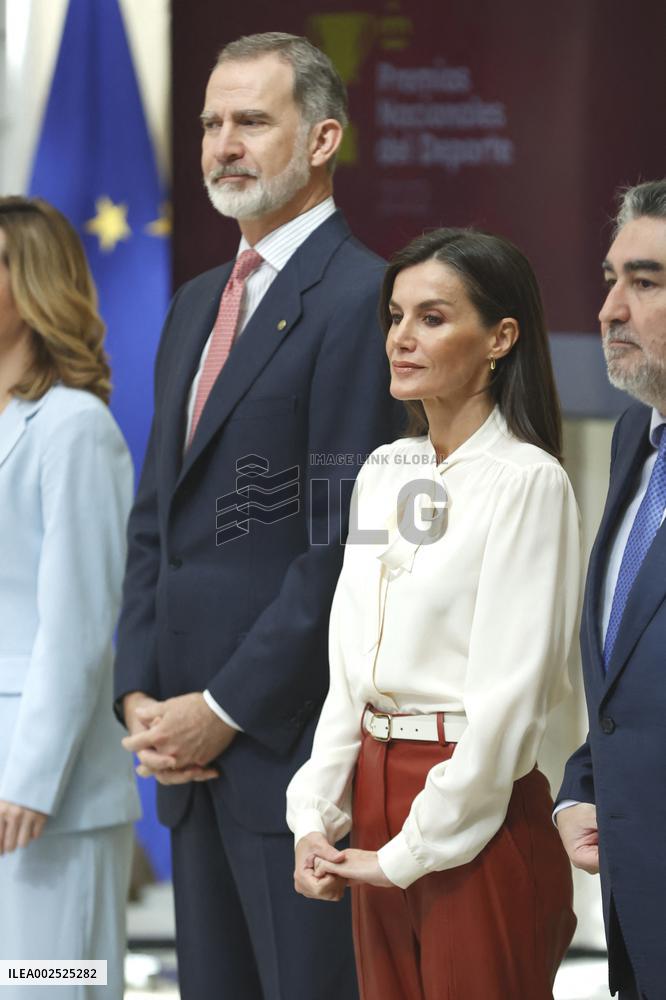 Royals At National Sports Awards - Madrid