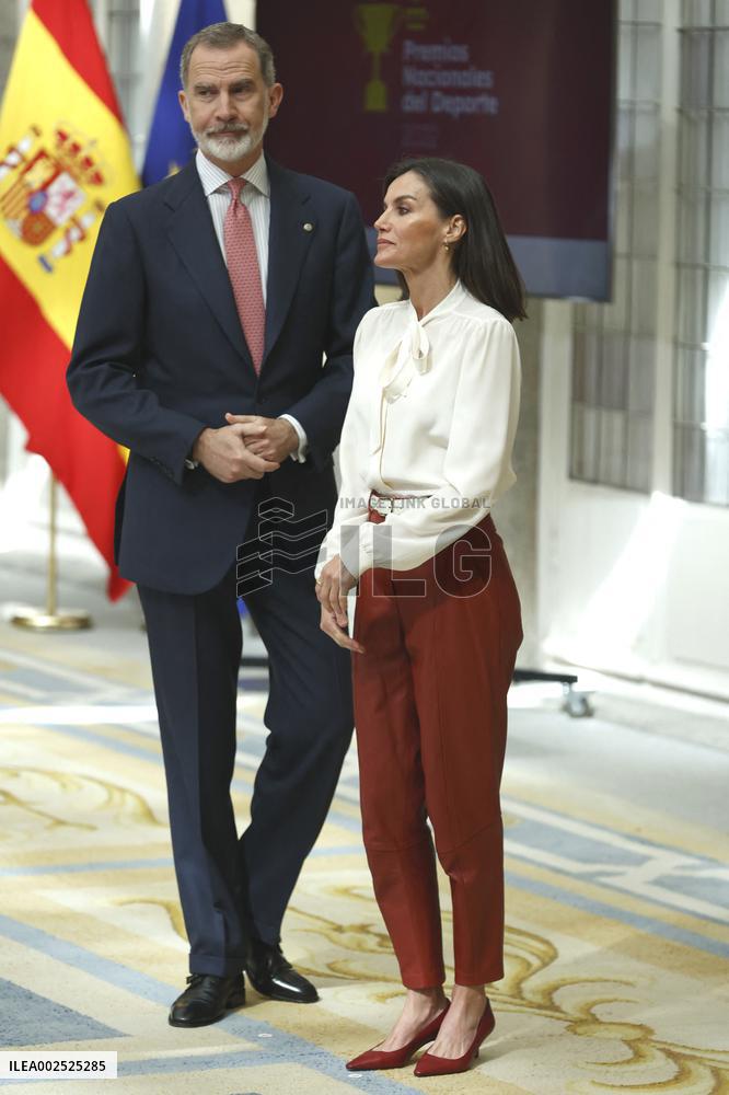 Royals At National Sports Awards - Madrid