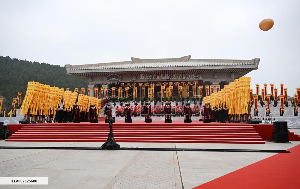CHINA-SHAANXI-HUANGLING-HUANGDI-CEREMONY (CN)