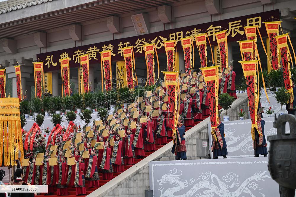 CHINA-SHAANXI-HUANGLING-HUANGDI-CEREMONY (CN)