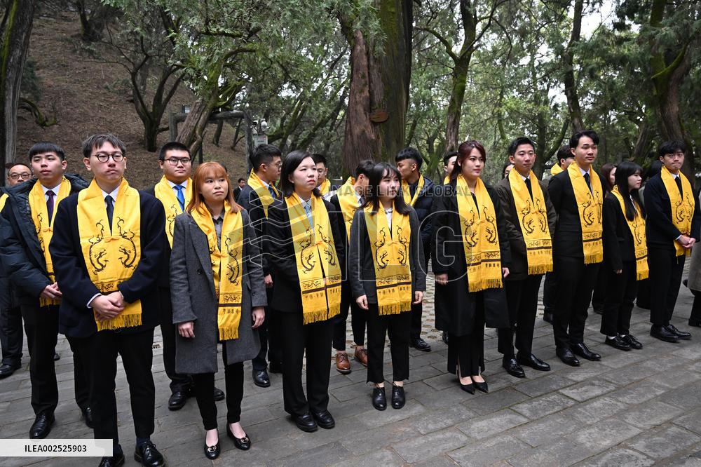 CHINA-SHAANXI-HUANGLING-HUANGDI-CEREMONY (CN)