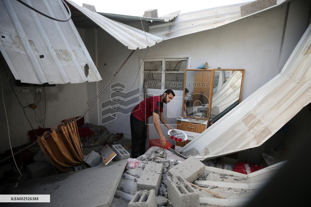 MIDEAST-GAZA-RAFAH-ISRAEL-AIRSTRIKE