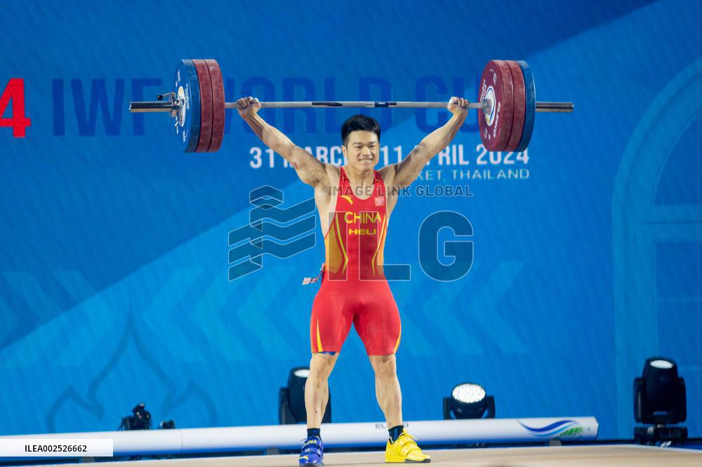 (SP)THAILAND-PHUKET-WEIGHTLIFTING-IWF WORLD CUP-MEN'S 73KG