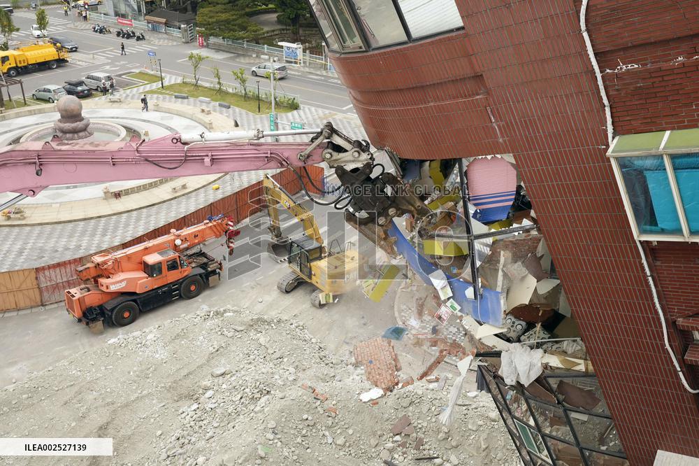 Earthquake in Taiwan
