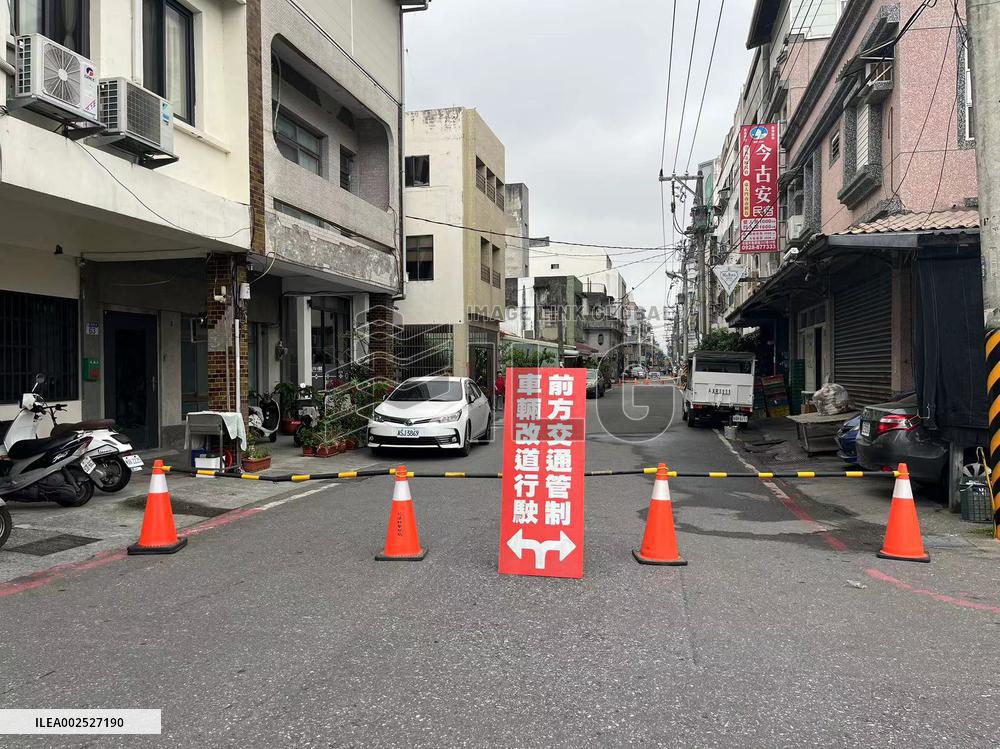 (SPOT NEWS)CHINA-TAIWAN-HUALIEN-EARTHQUAKE-AFTERMATH (CN)