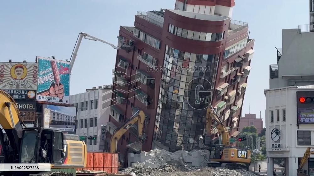 Earthquake in Taiwan