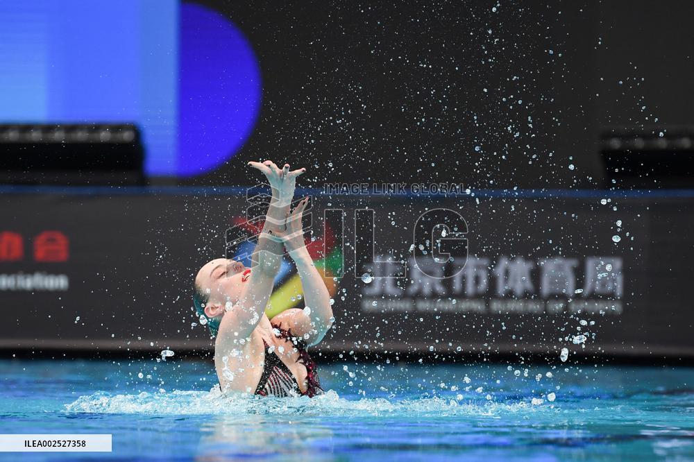 (SP)CHINA-BEIJING-WORLD AQUATICS ARTISTIC SWIMMING-WORLD CUP (CN)