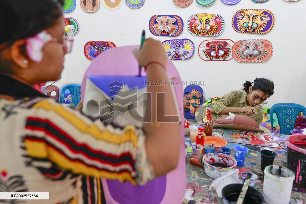 Preparation For The Bengali New Year Celebration - Dhaka