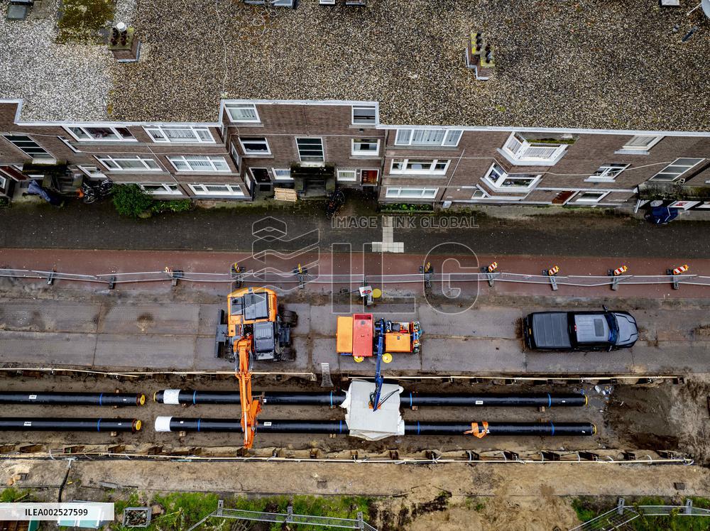 Construction Of A Heating Network - The Hague