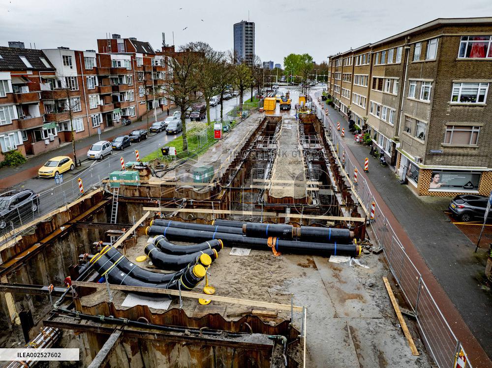 Construction Of A Heating Network - The Hague