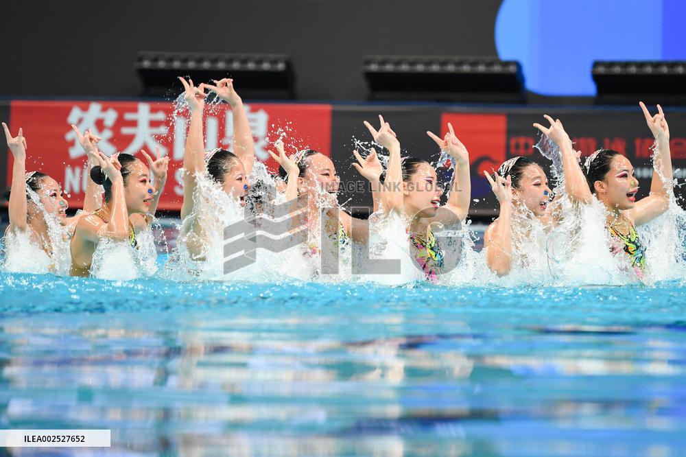 (SP)CHINA-BEIJING-WORLD AQUATICS ARTISTIC SWIMMING-WORLD CUP (CN)