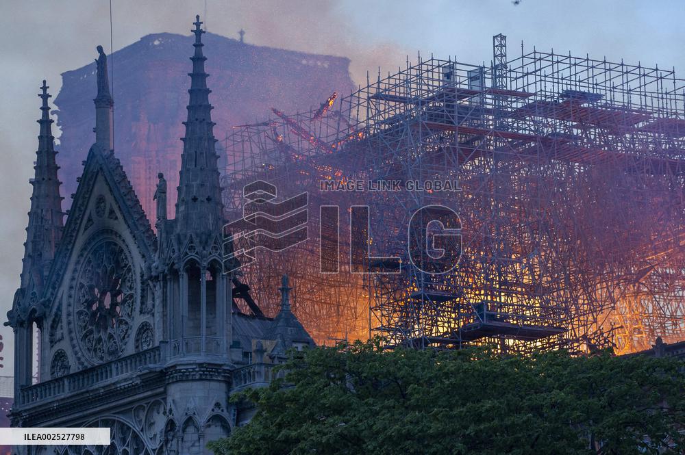 April 15 Marks 5 Years Since The Fire At Notre-Dame De Paris