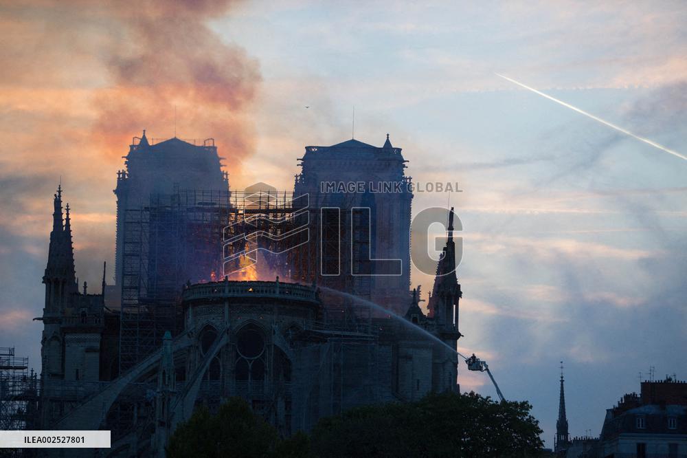 April 15 Marks 5 Years Since The Fire At Notre-Dame De Paris