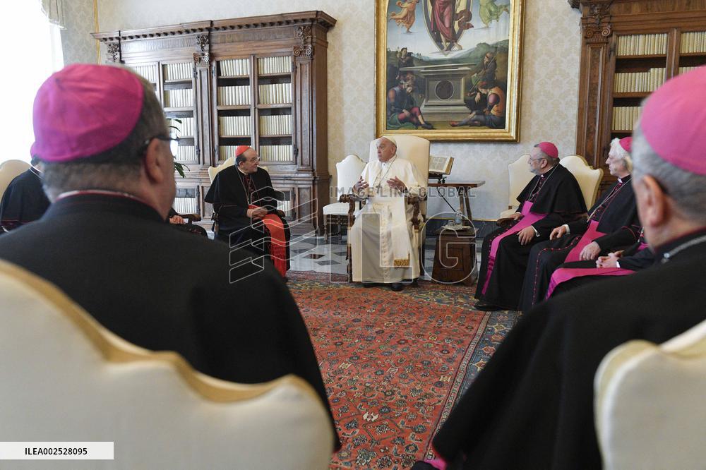 Pope Francis In Audiences - Vatican