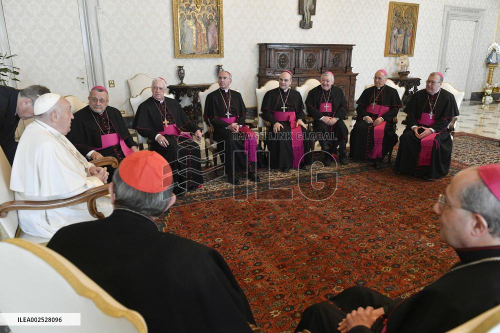 Pope Francis In Audiences - Vatican