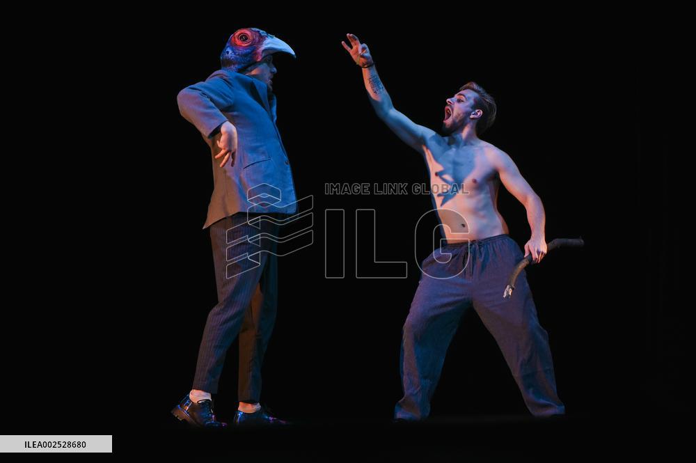 Presentation of play based on Aristophanes The Birds in Lviv