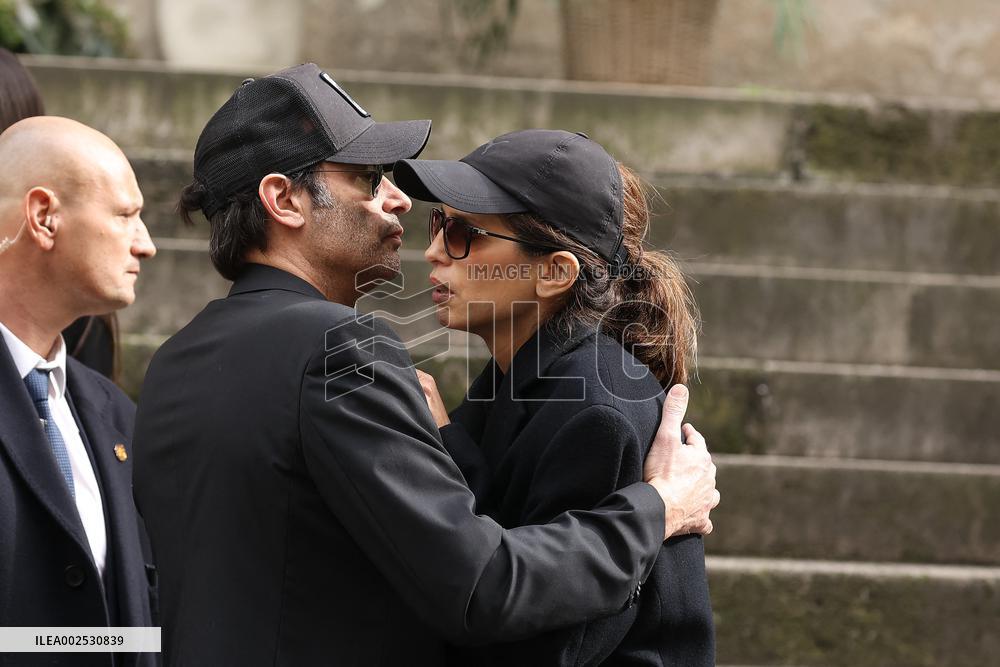 Funeral Of Jean-Yves Le Fur - Paris
