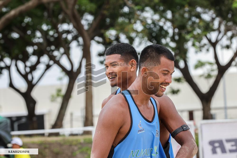 (SP)THE PHILIPPINES-LAGUNA PROVINCE-BEACH VOLLEYBALL-AVC BEACH TOUR NUVALI OPEN