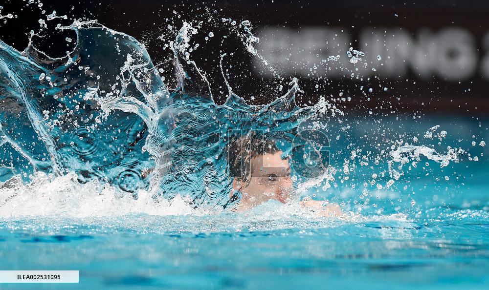 (SP)CHINA-BEIJING-ARTISTIC SWIMMING-WORLD AQUATICS-WORLD CUP-DAY 2 (CN)
