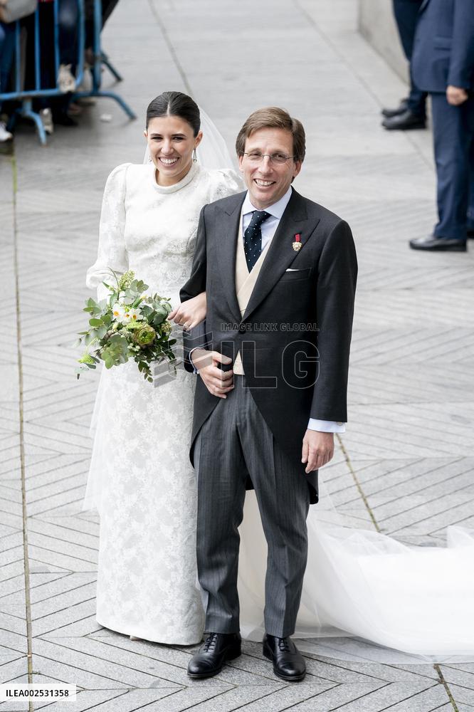 Royal Family At Jose Luis Martinez Almeida's Wedding - Madrid