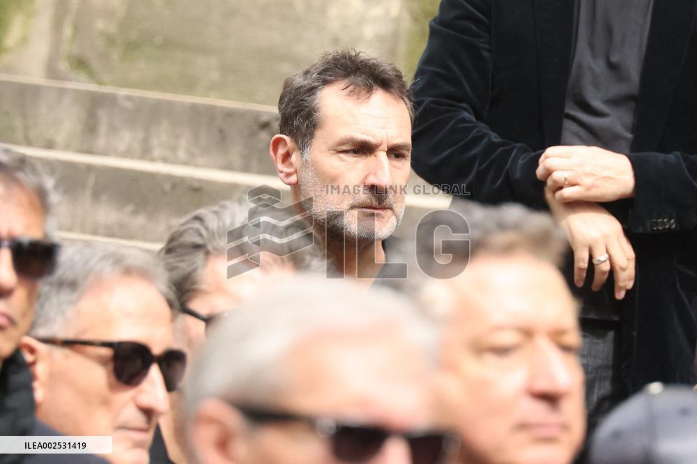 Funeral Of Jean-Yves Le Fur - Paris
