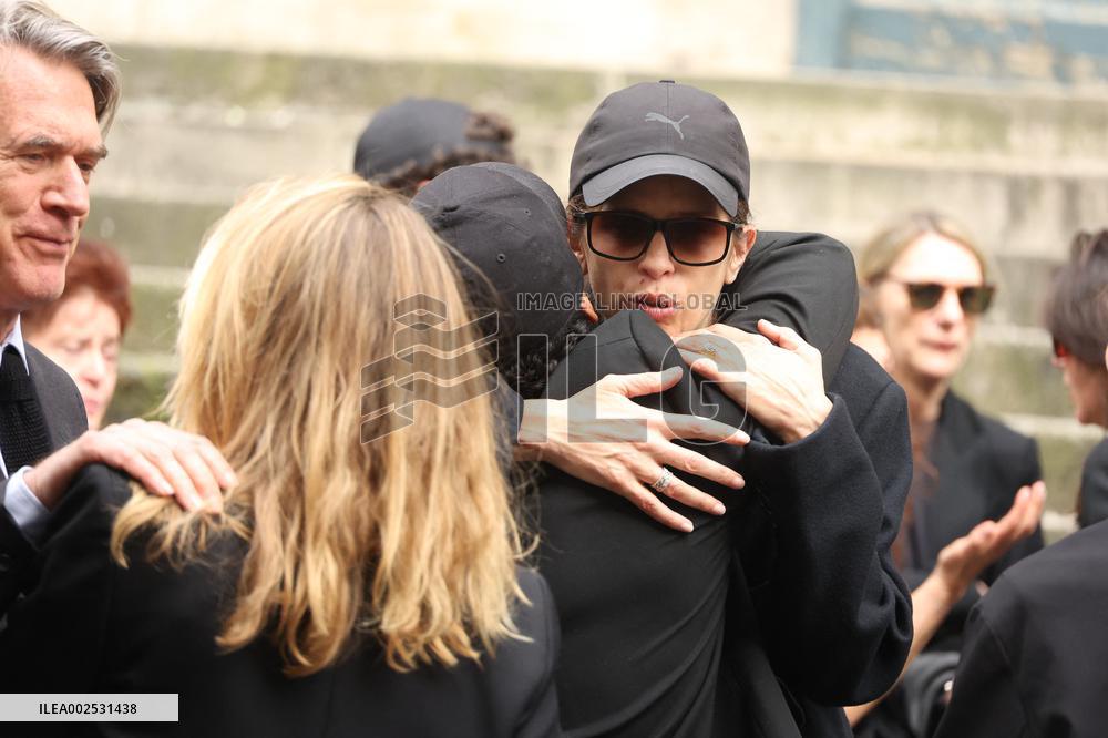 Funeral Of Jean-Yves Le Fur - Paris