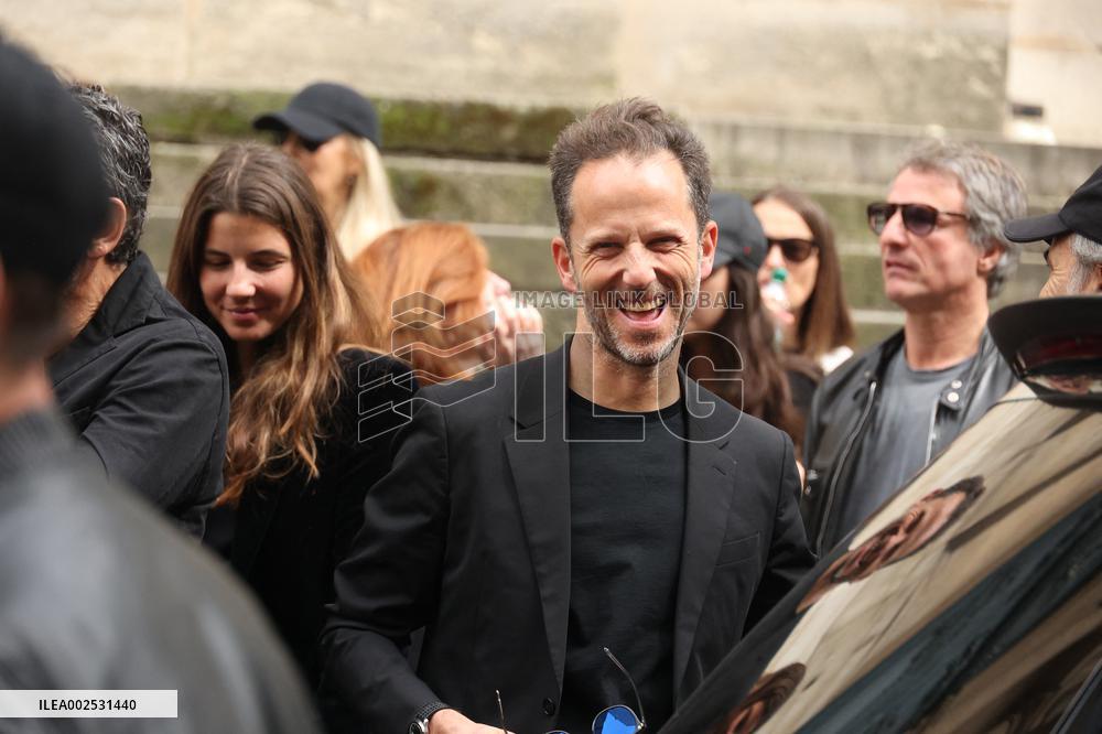 Funeral Of Jean-Yves Le Fur - Paris