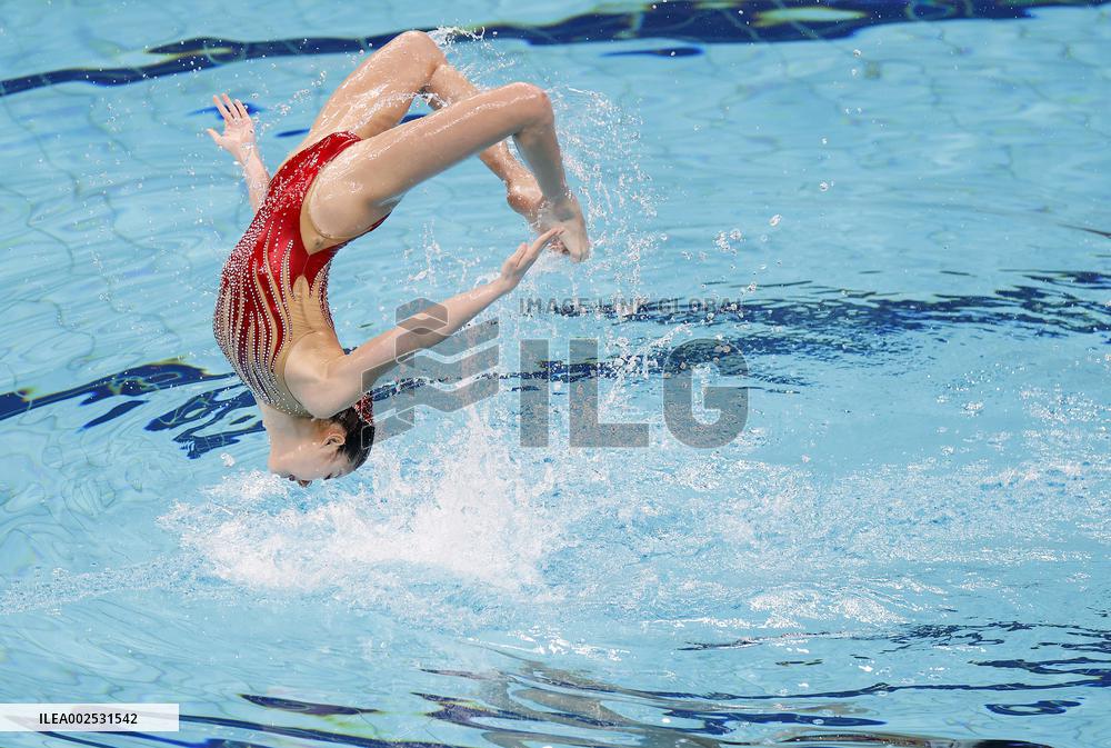 (SP)CHINA-BEIJING-ARTISTIC SWIMMING-WORLD AQUATICS-WORLD CUP-DAY 2(CN)