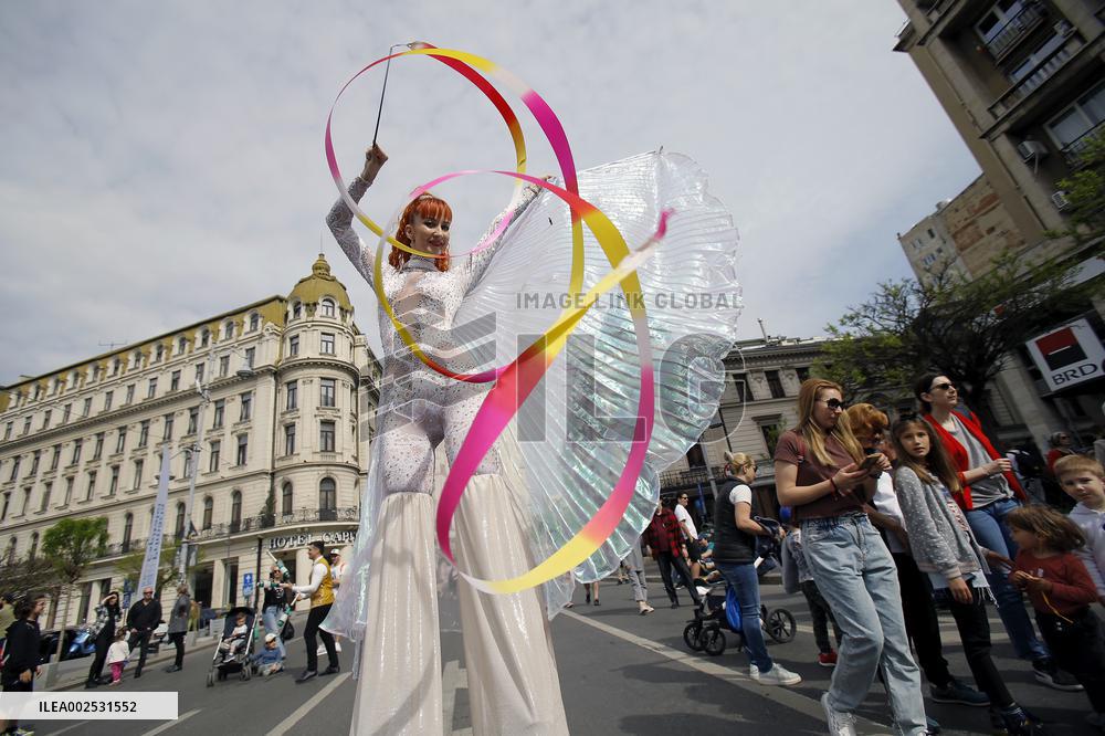 ROMANIA-BUCHAREST-OPEN STREETS