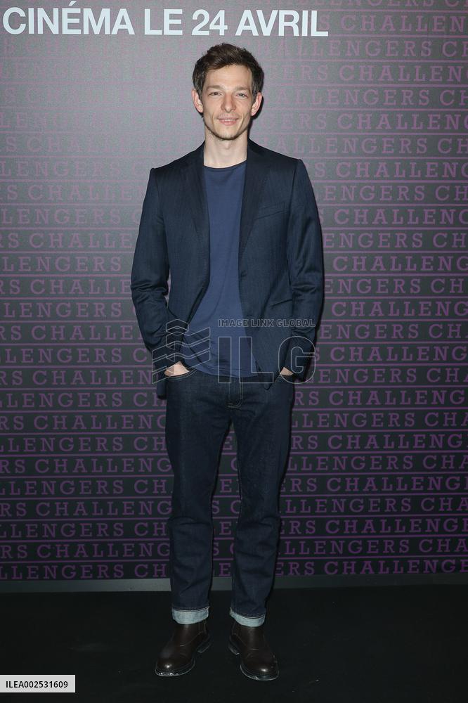 Challengers Paris Photocall at Crillon Hotel NB