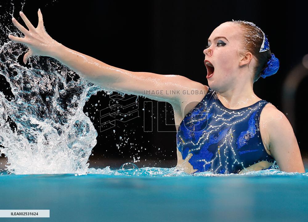 (SP)CHINA-BEIJING-ARTISTIC SWIMMING-WORLD AQUATICS-WORLD CUP-DAY 2(CN)