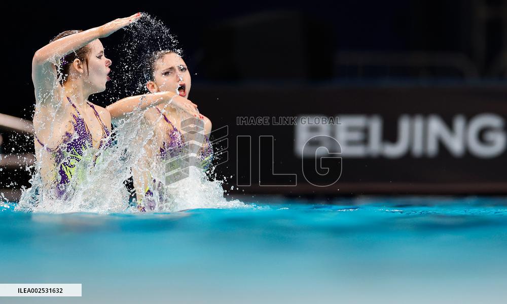(SP)CHINA-BEIJING-ARTISTIC SWIMMING-WORLD AQUATICS-WORLD CUP-DAY 2(CN)