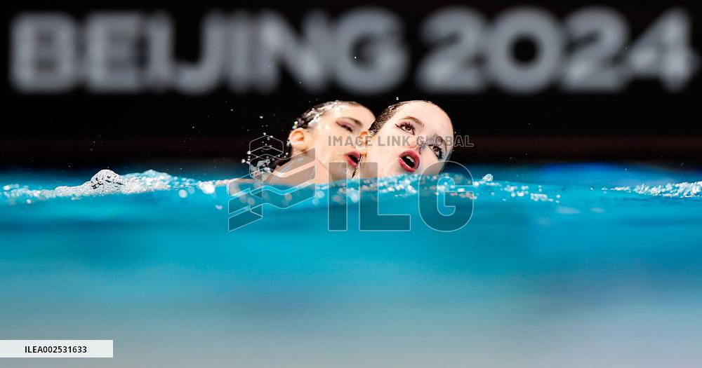 (SP)CHINA-BEIJING-ARTISTIC SWIMMING-WORLD AQUATICS-WORLD CUP-DAY 2(CN)