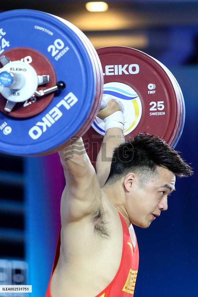 (SP)THAILAND-PHUKET-WEIGHTLIFTING-IWF WORLD CUP-MEN'S 89KG