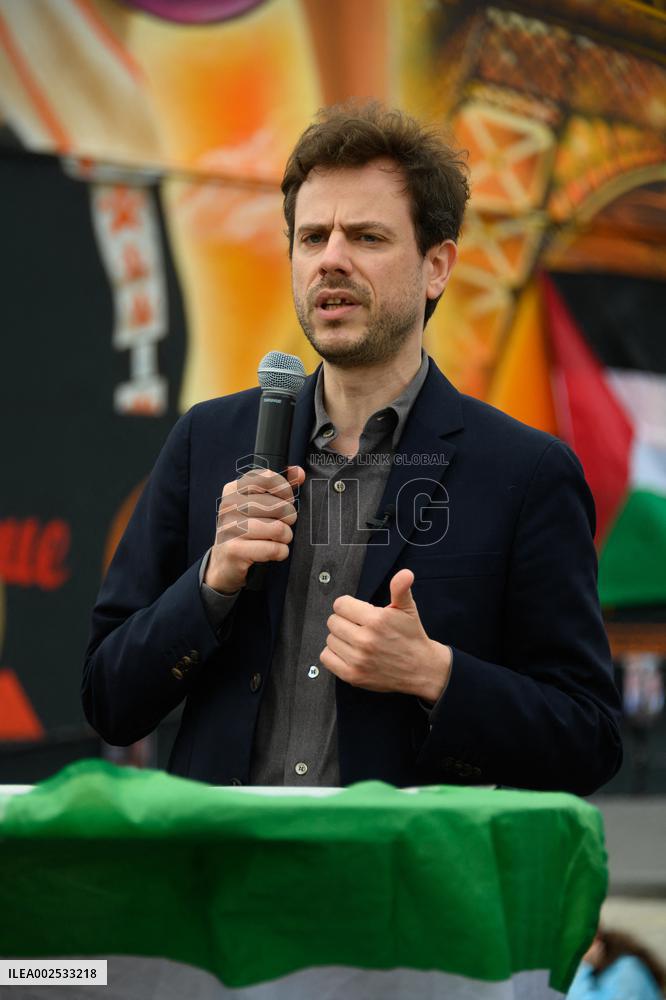 Rally In Support Of Palestine - Argenteuil