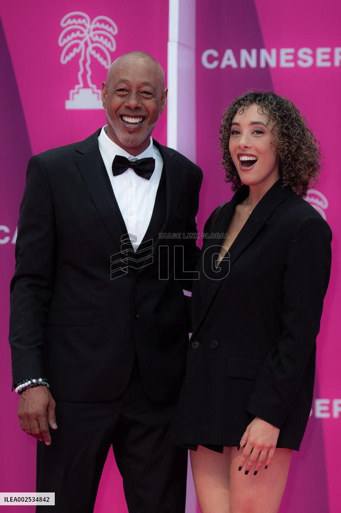 CannesSeries Pink Carpet Day 2