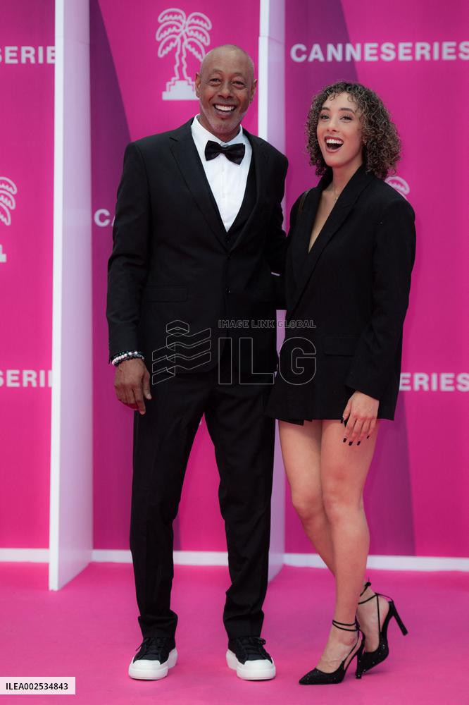 CannesSeries Pink Carpet Day 2