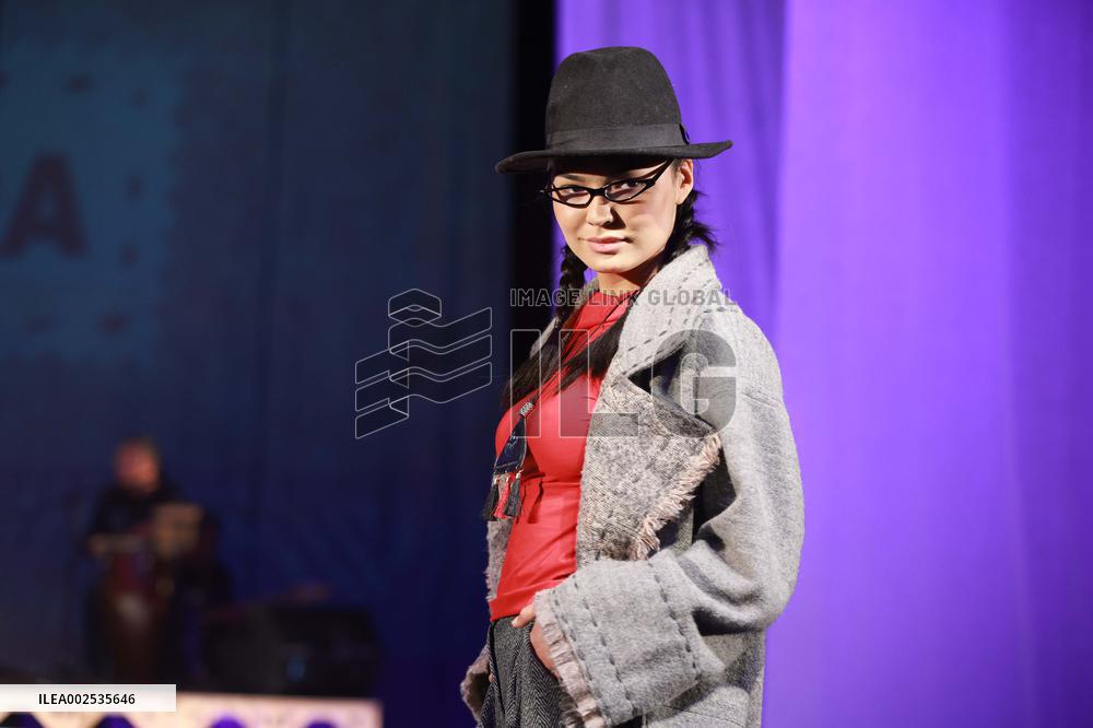 KYRGYZSTAN-BISHKEK-FASHION SHOW