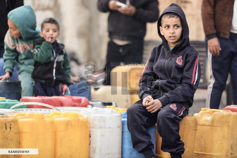 Water Crises in Gaza - Palestine