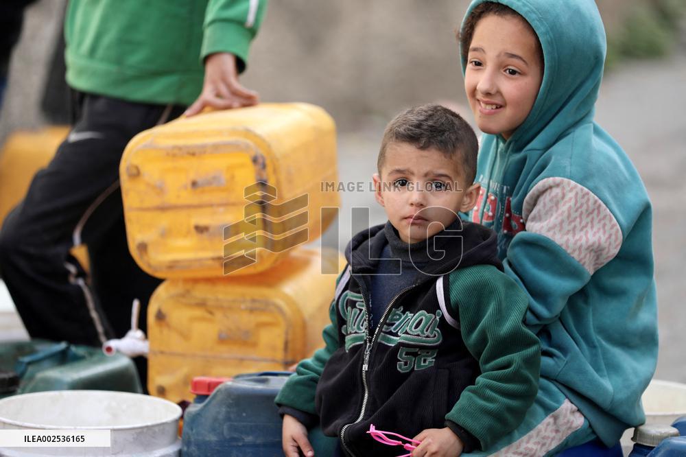 Water Crises in Gaza - Palestine