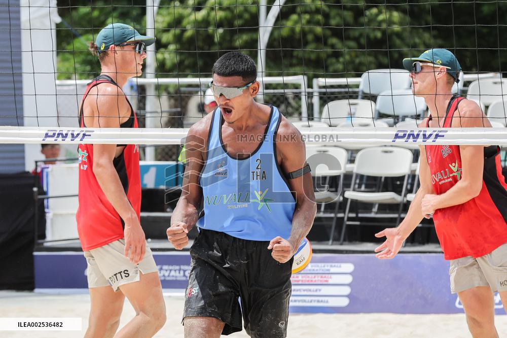 (SP)THE PHILIPPINES-LAGUNA PROVINCE-BEACH VOLLEYBALL-AVC BEACH TOUR NUVALI OPEN