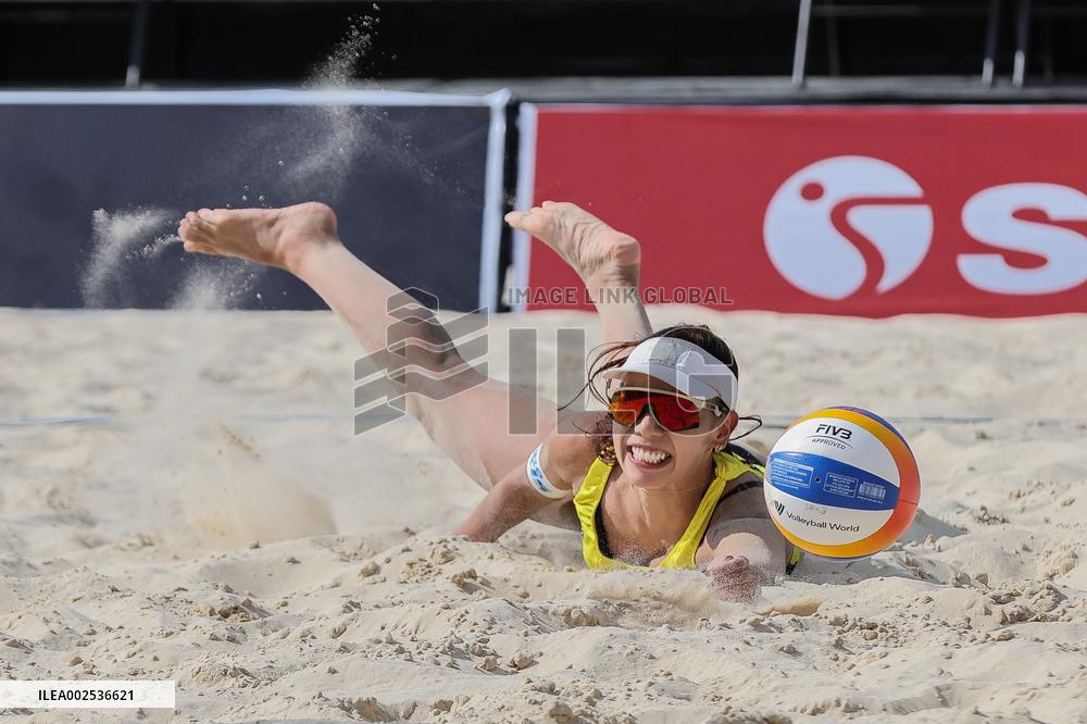 (SP)THE PHILIPPINES-LAGUNA PROVINCE-BEACH VOLLEYBALL-AVC BEACH TOUR NUVALI OPEN