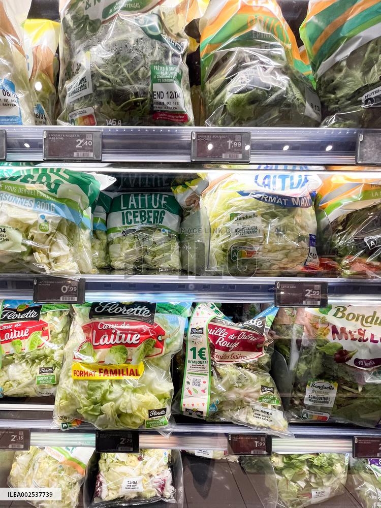 Pesticide Residues In Salads - France