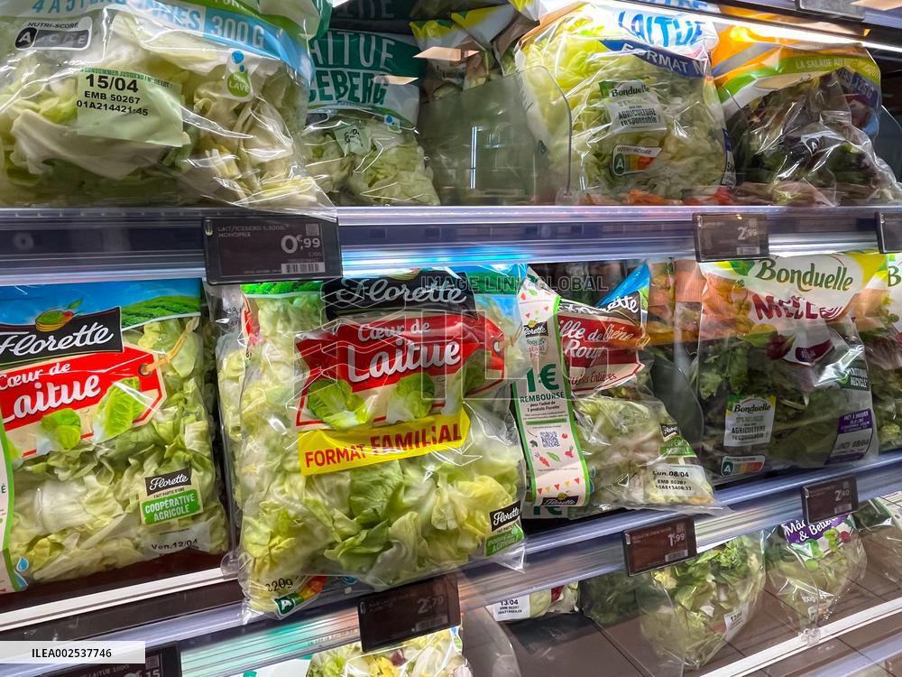 Pesticide Residues In Salads - France