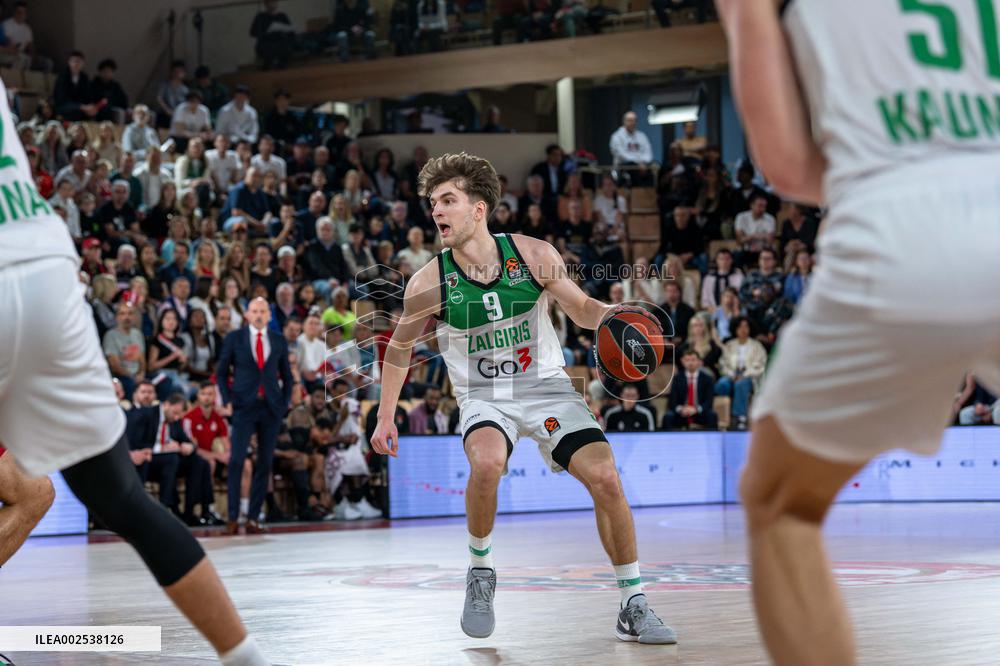 Euroleague Basketball - AS Monaco vs Zalgiris Kaunas