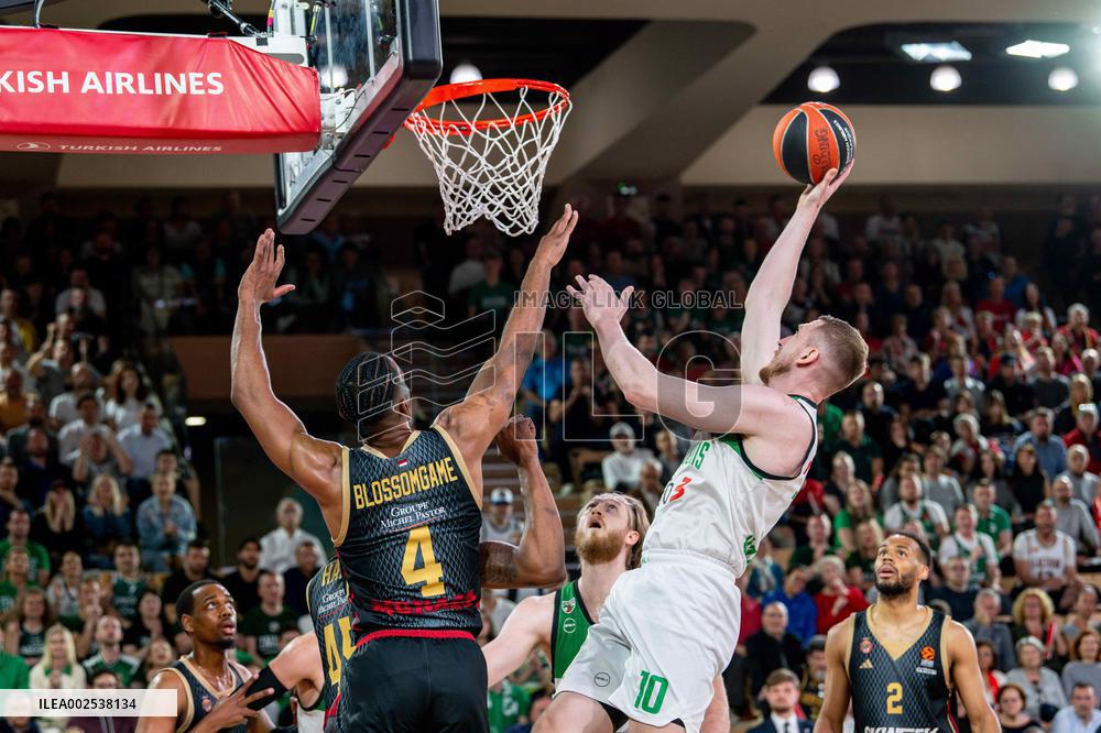 Euroleague Basketball - AS Monaco vs Zalgiris Kaunas