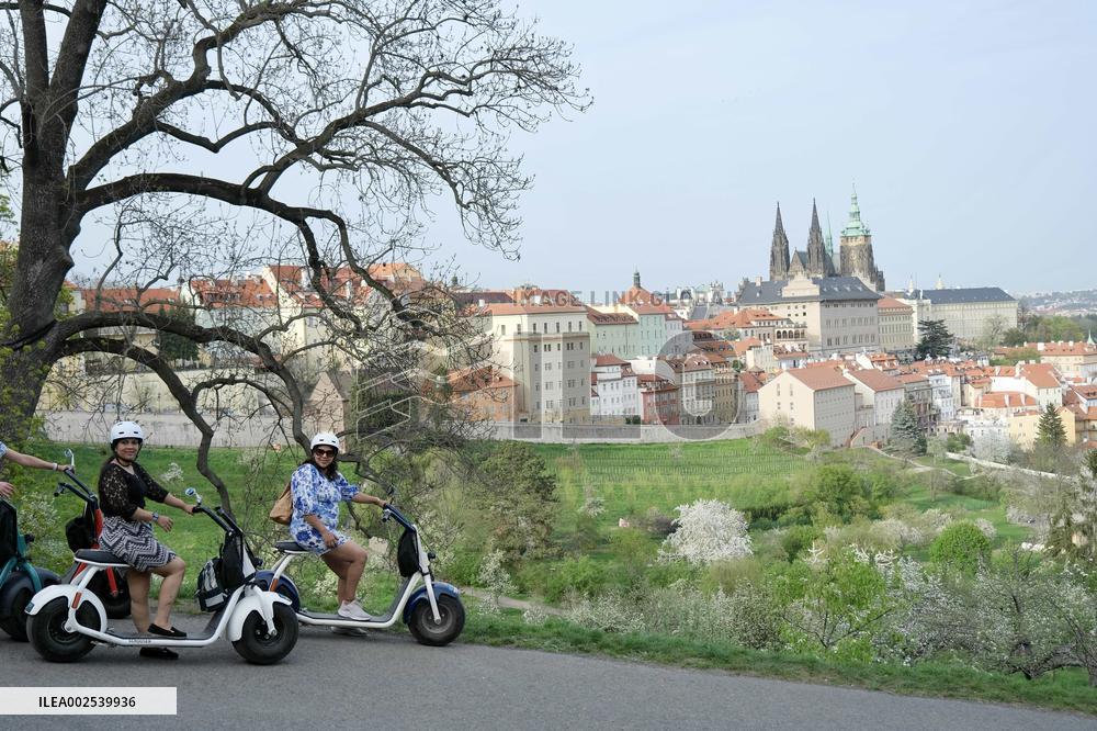 CZECH REPUBLIC-PRAGUE-SPRING SCENERY