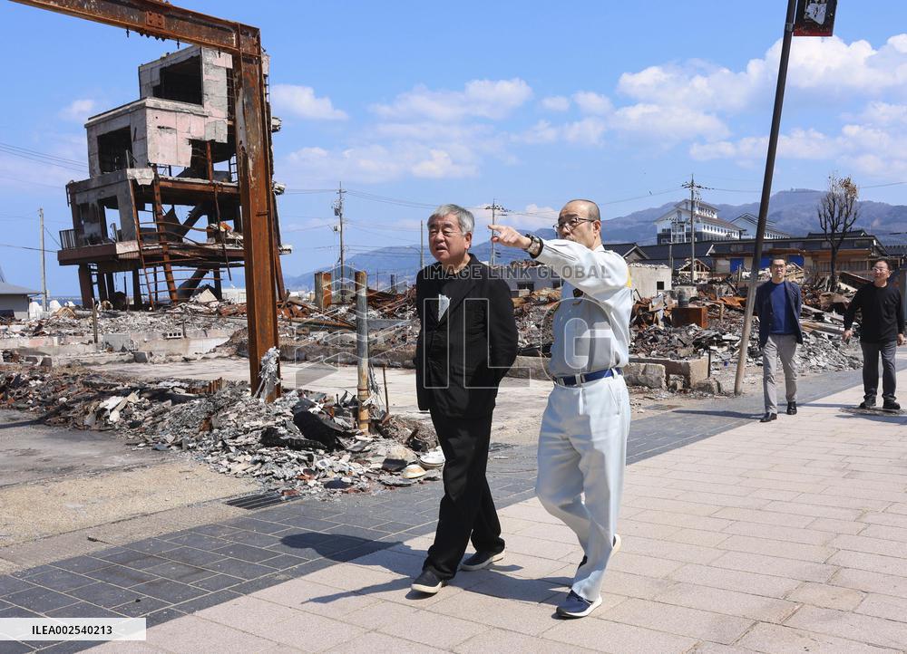 Architect Kuma to help reconstruct quake-hit Wajima city